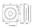 Dimensional Drawing for Flange Kits (SFL-40)